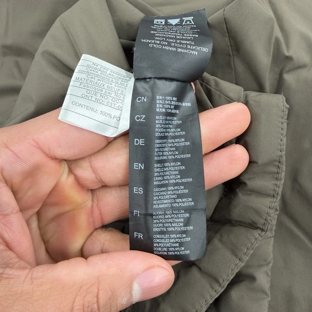 Kuhl‎ Projekt Spyfire Jacket Mens Medium Expresso Brown Insulated Outdoor Puffer